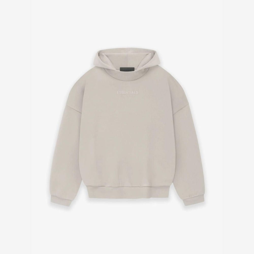 Tonal Chest-Logo Heavyweight Fleece Pullover Hoodie
