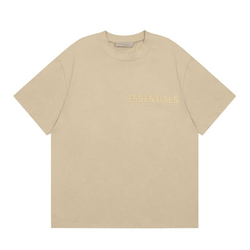 Oversized Flocked Chest Logo T-Shirt