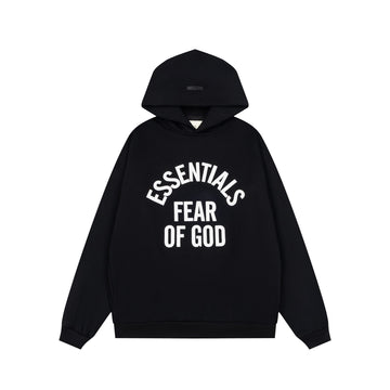 Oversized Heavyweight Fleece Stacked Logo Hoodie