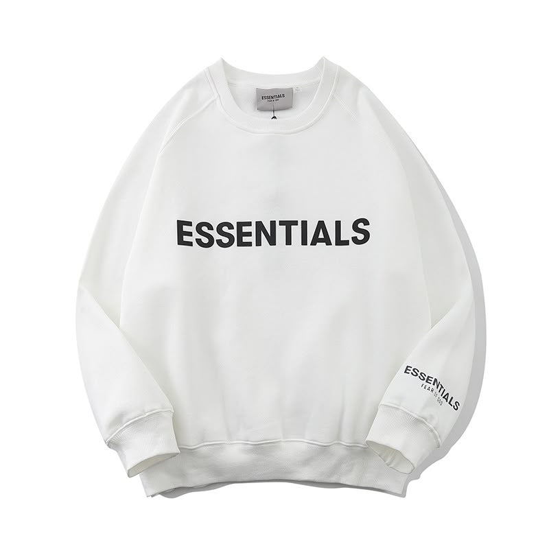 Raglan Sleeve Oversized Crewneck Sweatshirt