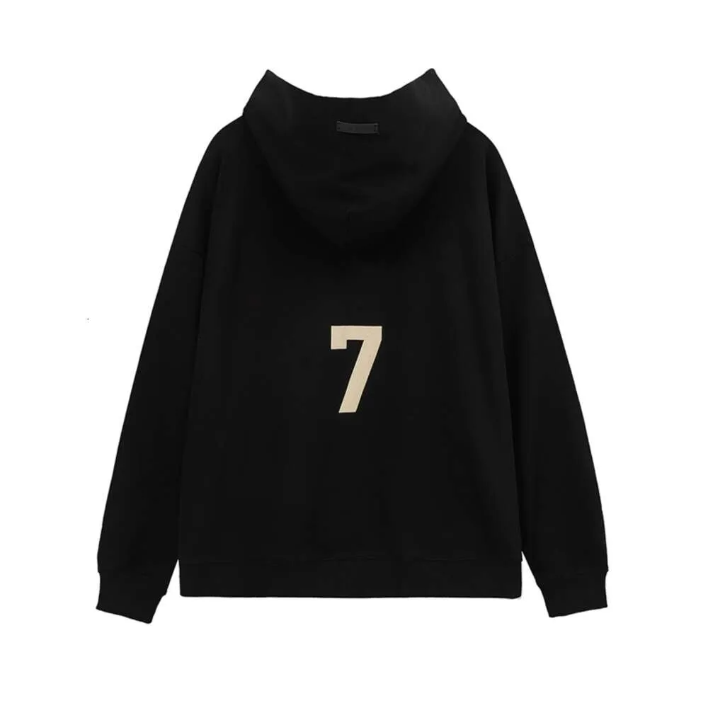 Oversized Arch Lettering & Number Graphic Hoodie